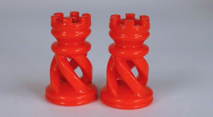 Impression 3D pièce d'échec filaments spéciaux