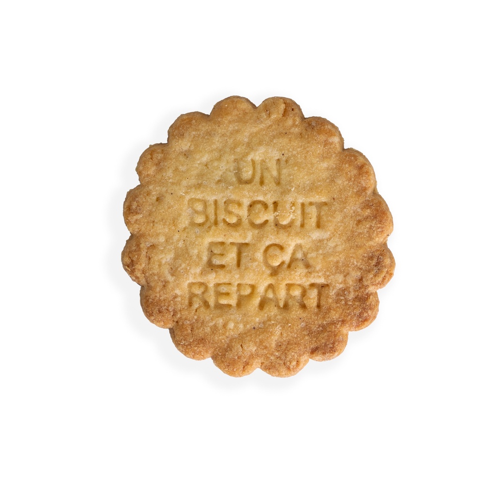 Maison tanyer Tampon "UN BISCUIT CONTRE UN BISOUS"